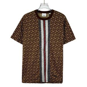 Burberry dark brown cotton T-shirt